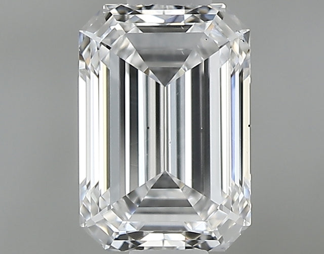 0.63 carat Emerald diamond D VS2 