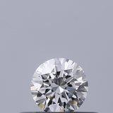 0.21 carat Round diamond E VVS2 Excellent