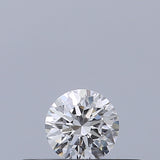 0.18 carat Round diamond D VVS2 Excellent