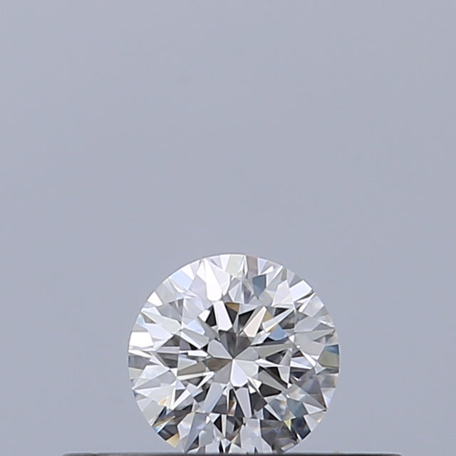 0.18 carat Round diamond D VVS2 Excellent