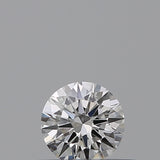 0.23 carat Round diamond F  IF Excellent