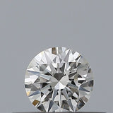 0.21 carat Round diamond F  IF Excellent