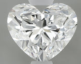0.73 carat Heart diamond E VS2 