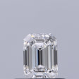 0.36 carat Emerald diamond E VVS1 