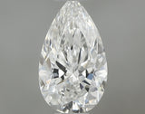 0.34 carat Pear diamond F VVS1 