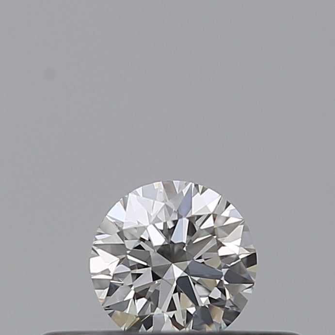 0.18 carat Round diamond F  IF Excellent