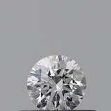 0.25 carat Round diamond D  VVS2 Excellent