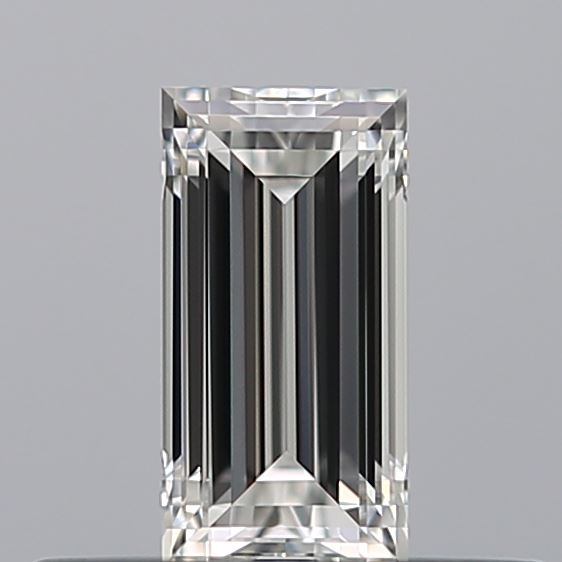 0.34 carat Baguette diamond F  VVS1