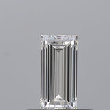 0.33 carat Baguette diamond E  VVS1