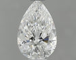 0.50 carat Pear diamond F VVS1 
