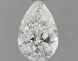 0.50 carat Pear diamond F VVS1 