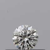 0.19 carat Round diamond G VVS1 Excellent