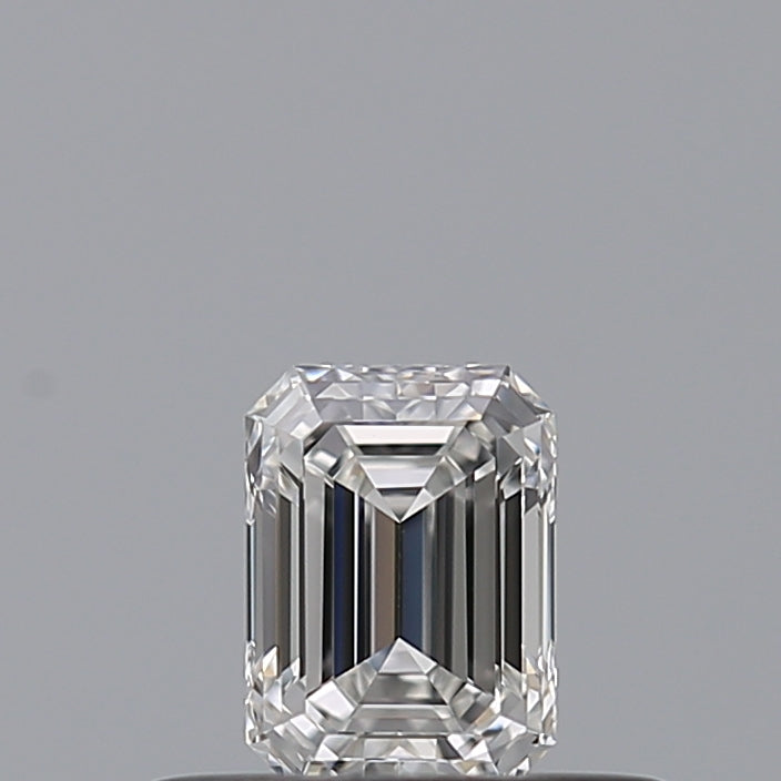 0.28 carat Emerald diamond F  VVS2