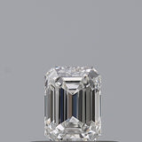 0.28 carat Emerald diamond F  VVS2