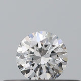 0.18 carat Round diamond F  VVS1 Very good