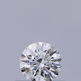0.25 carat Round diamond E IF Excellent