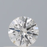 0.24 carat Round diamond F IF Excellent