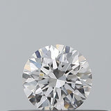 0.18 carat Round diamond D  VVS2 Excellent