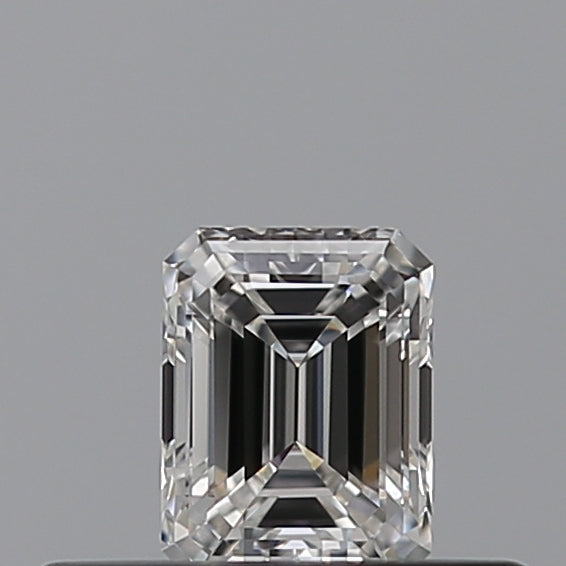 0.28 carat Emerald diamond F  VVS2