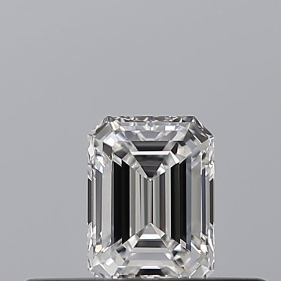 0.24 carat Emerald diamond D  VVS2