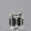0.37 carat Emerald diamond F VVS2 