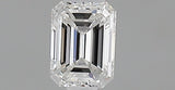 0.24 carat Emerald diamond E  VVS1