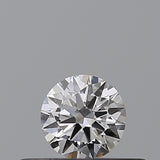 0.18 carat Round diamond D VVS1 Excellent