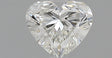 0.51 carat Heart diamond H VVS2 