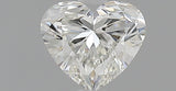 0.51 carat Heart diamond H VVS2 