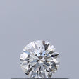 0.24 carat Round diamond E VVS1 Excellent