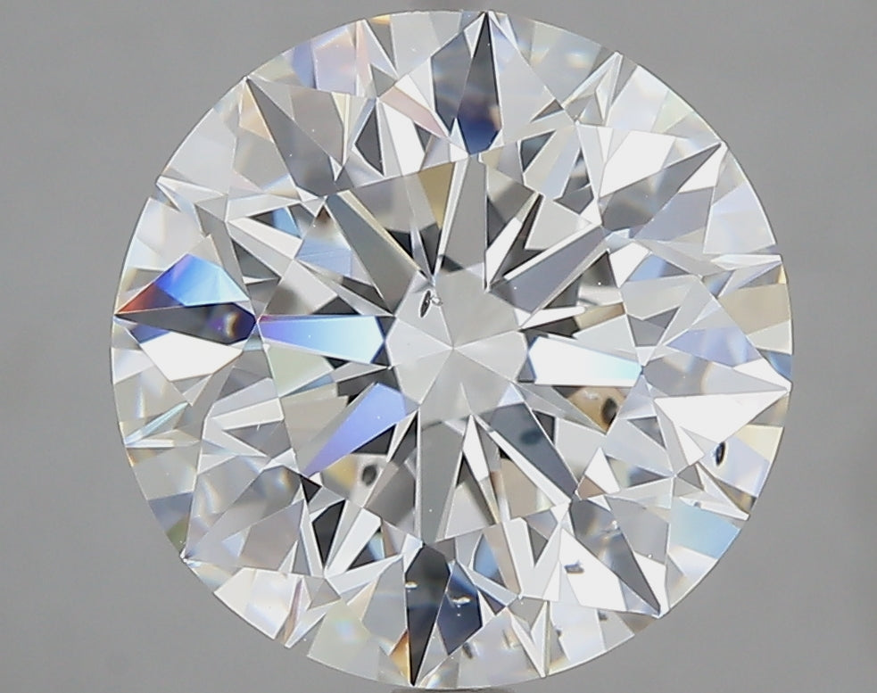 5.05 carat Round diamond F  SI1 Excellent