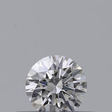 0.23 carat Round diamond D  VVS2 Excellent