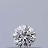 0.19 carat Round diamond E VVS2 Excellent