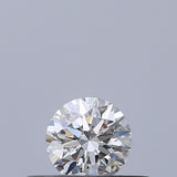 0.21 carat Round diamond E IF Excellent