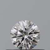 0.25 carat Round diamond F  IF Excellent