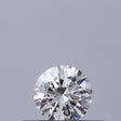 0.18 carat Round diamond D VVS1 Excellent