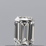 0.23 carat Emerald diamond F VVS1 