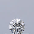 0.19 carat Round diamond D VVS2 Excellent