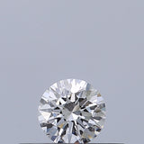 0.19 carat Round diamond D VVS2 Excellent