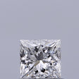 0.42 carat Princess diamond D VVS1 