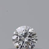 0.18 carat Round diamond E  IF Excellent
