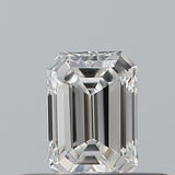 0.23 carat Emerald diamond F VVS2 