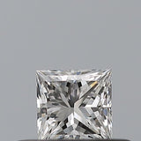 0.23 carat Princess diamond G VVS2 