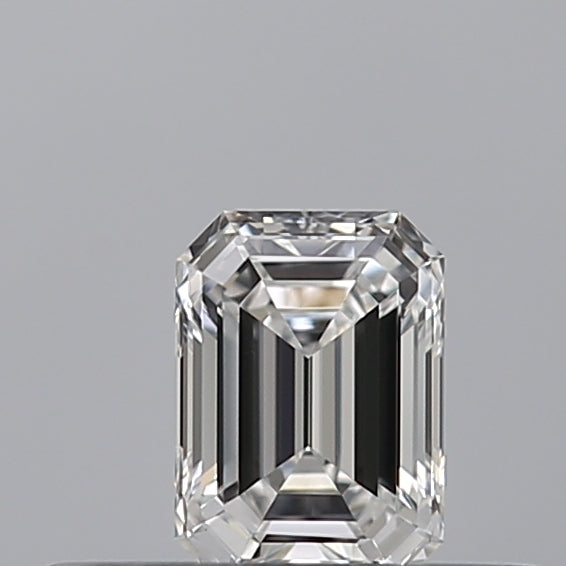 0.25 carat Emerald diamond E VVS2 