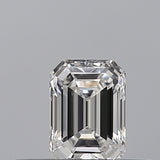 0.25 carat Emerald diamond E VVS2 