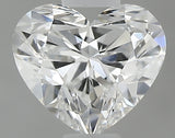0.56 carat Heart diamond E SI1 