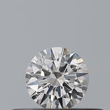 0.19 carat Round diamond E VVS2 Excellent