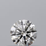 0.21 carat Round diamond E  VVS2 Excellent