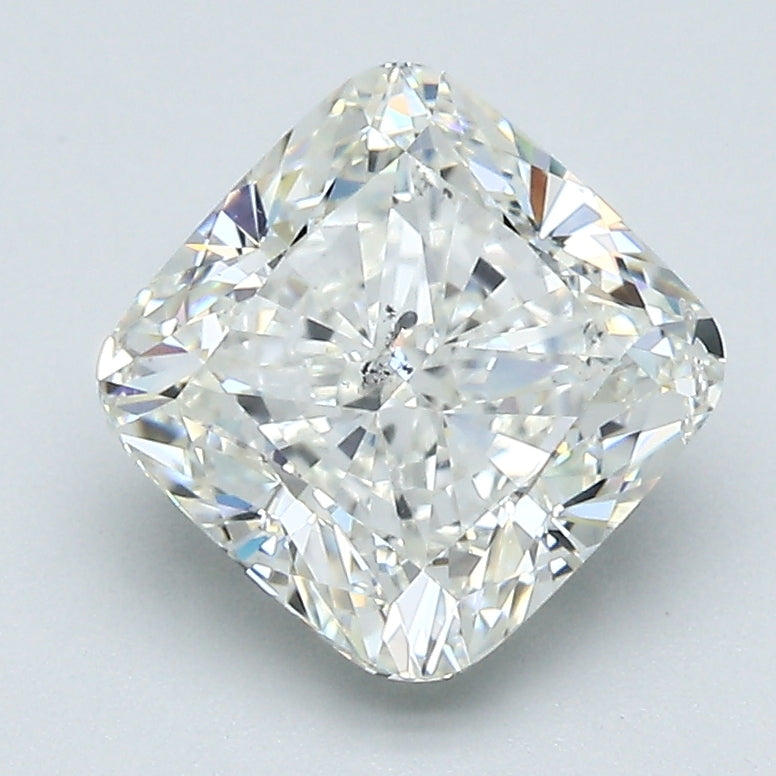 2.5 carat Cushion diamond J  SI1