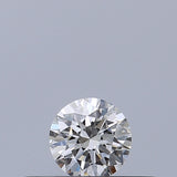 0.18 carat Round diamond F IF Excellent